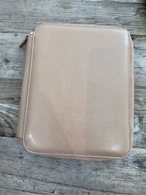 Tablet Sleeve Case - Beige Protective Zipper Cover